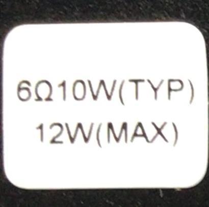 KIT DE BOCINAS ORIGINAL PARA TV LG 2 PIEZAS / NUMERO DE PARTE 60803-01558 / 60803-01562 / 6Ω / 10W(TYP) / 12W(MAX) / PANEL L650WQ1QF7 / MODELO 65UQ7570PUJ.CUSFBH / 55UQ7570PUJ - Imagen 3